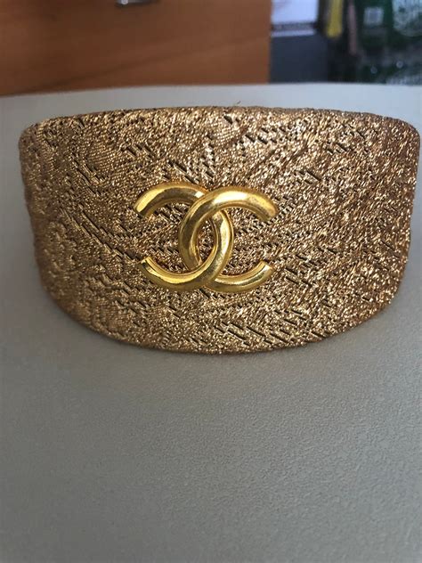 chanel spa headband|Chanel headband vintage.